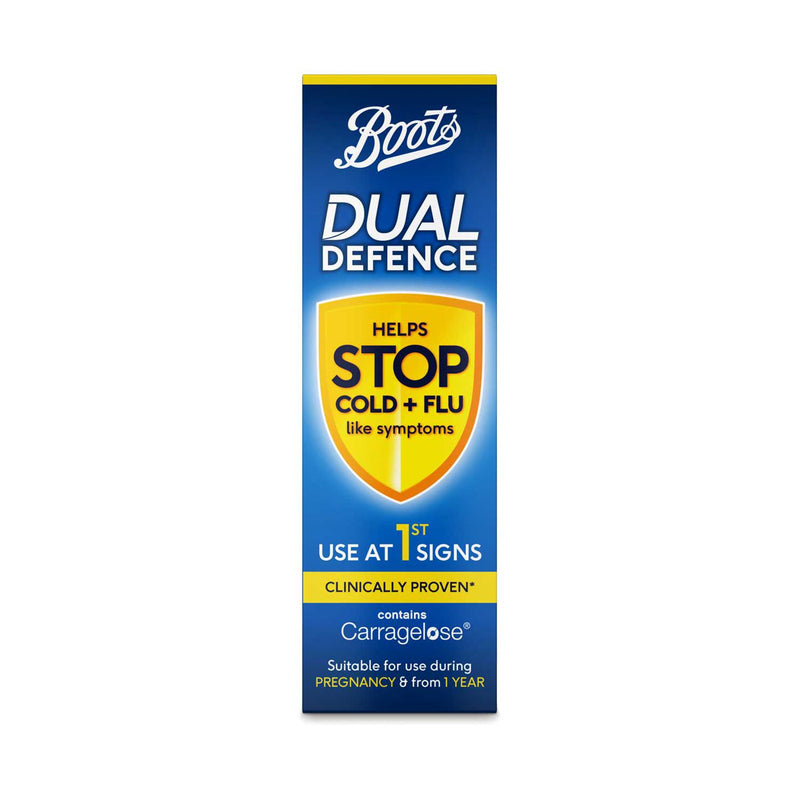 Boots Dual Defence Nasal Spray 20ml - British product