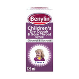 Benylin Children's Dry Cough Syrup 125ml - British product