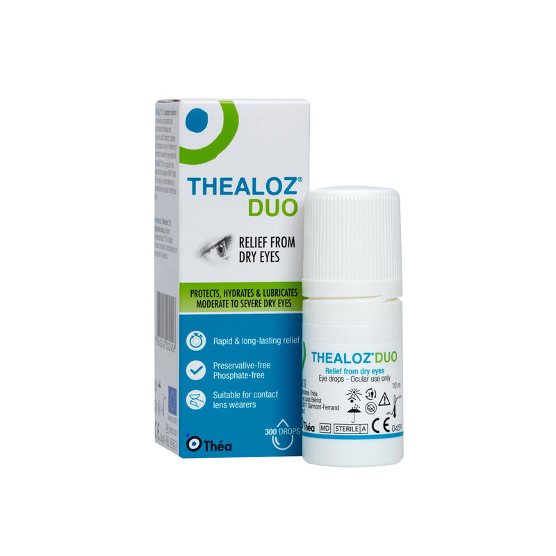 THEALOZ DUO dry eye drops 10ml - British product