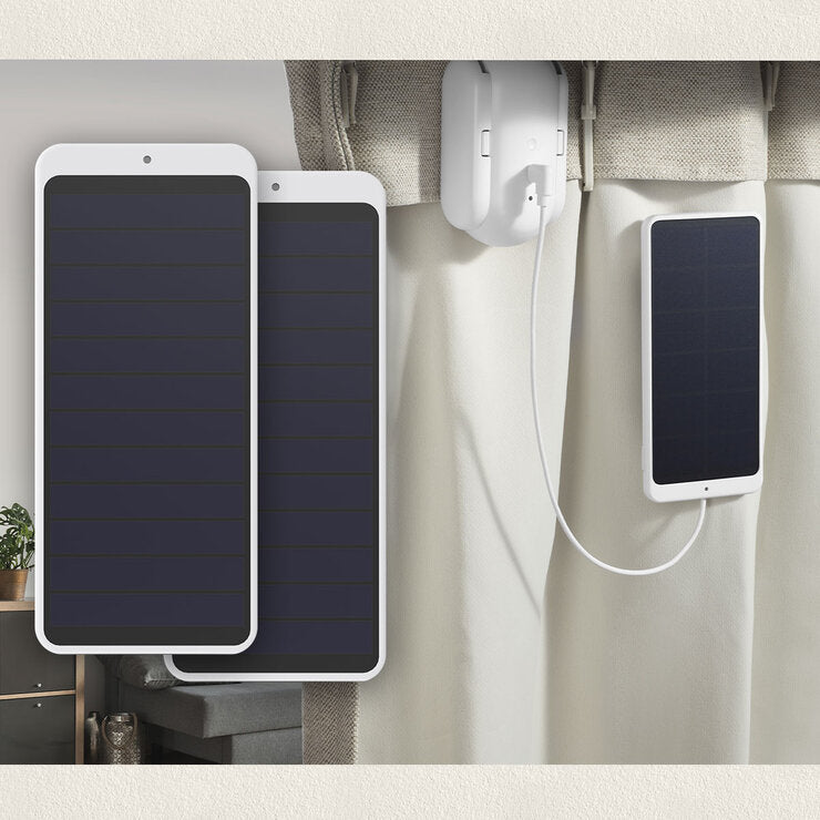 SwitchBot solar panel twin pack white and black (British brand)