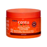 Boots Cantu Shea Butter Define Shine Custard Natural Hair 340g- Buy online at McGrocer