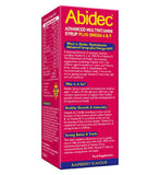 Abidec Advanced Multivitamin Syrup Raspberry Flavour 150ml - British product