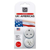 Go Travel UK to Americas Electrical Travel Adapter
