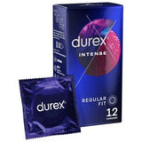 Durex Intense Ribbed Dotted Condoms Mint 12 Pack - British product
