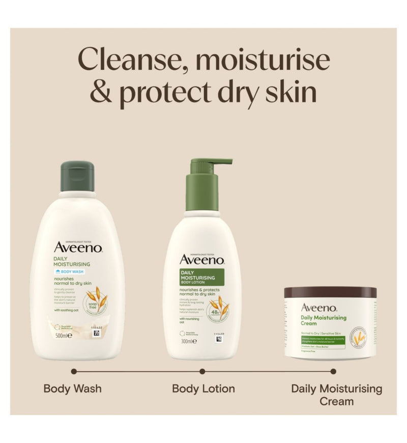 Aveeno Daily Moisturising Body Wash 500ml - British product