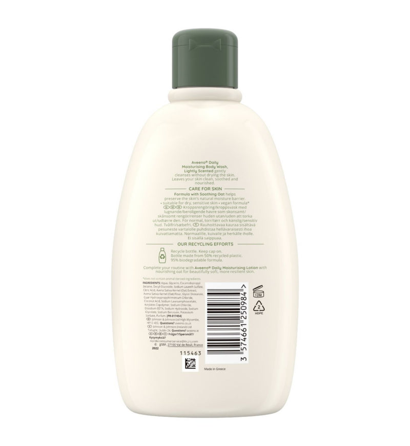 Aveeno Daily Moisturising Body Wash 500ml - British product