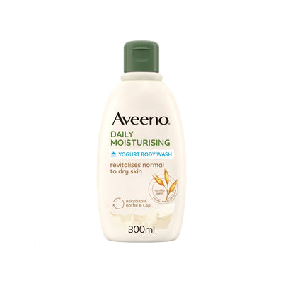 Aveeno Daily Moisturising Yogurt Body Wash Vanilla Oat 300ml