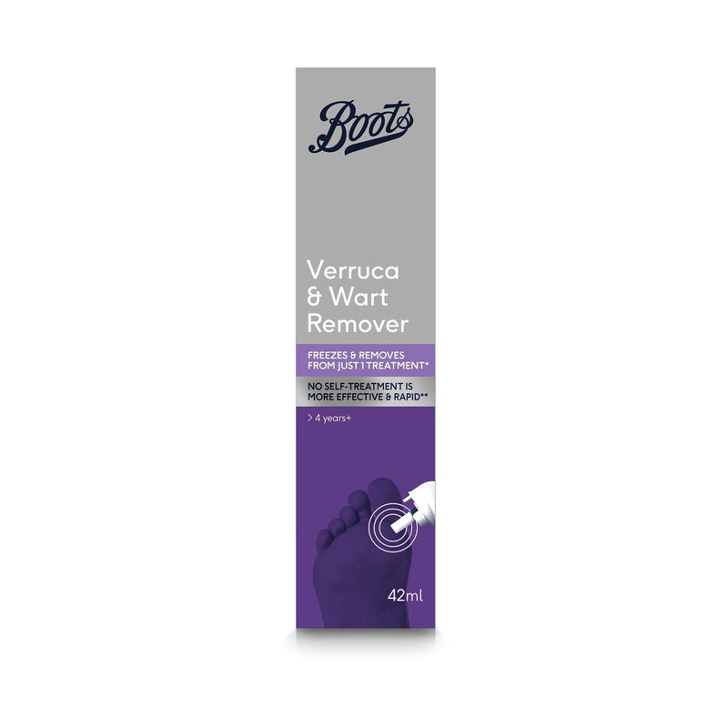 Spray cryo anti-verrues Boots 42 ml - produit britannique