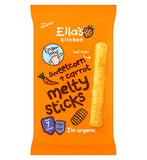 Ella's Kitchen Mais und Karotten Melty Sticks Baby-Snack 16g - Britisches Produkt