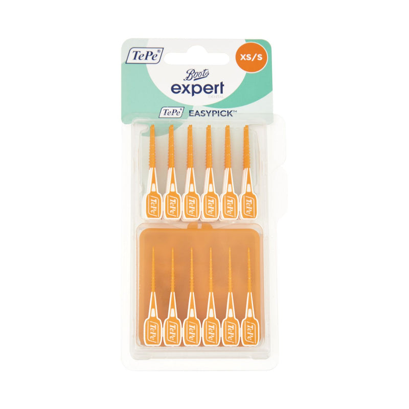 TePe EasyPick interdental brush XS/S size, imported from the UK