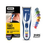 Wahl Cordless Colour Pro hair clipper kit (British brand)