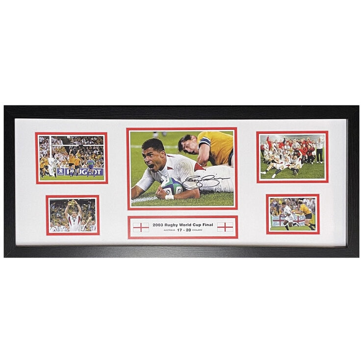 Allstarsignings Jason Robinson signed framed storyboard 76.2 x 30.48 cm, UK version