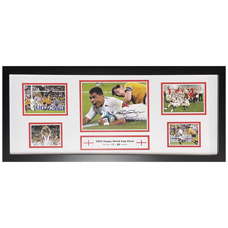 Allstarsignings Jason Robinson signed framed storyboard 76.2 x 30.48 cm, UK version