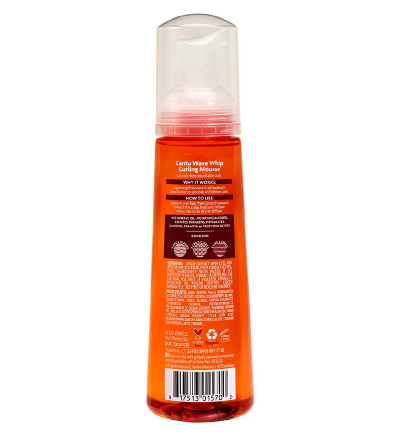 Cantu Wave Whip Curling Mousse 248ml for Natural Hair - British product