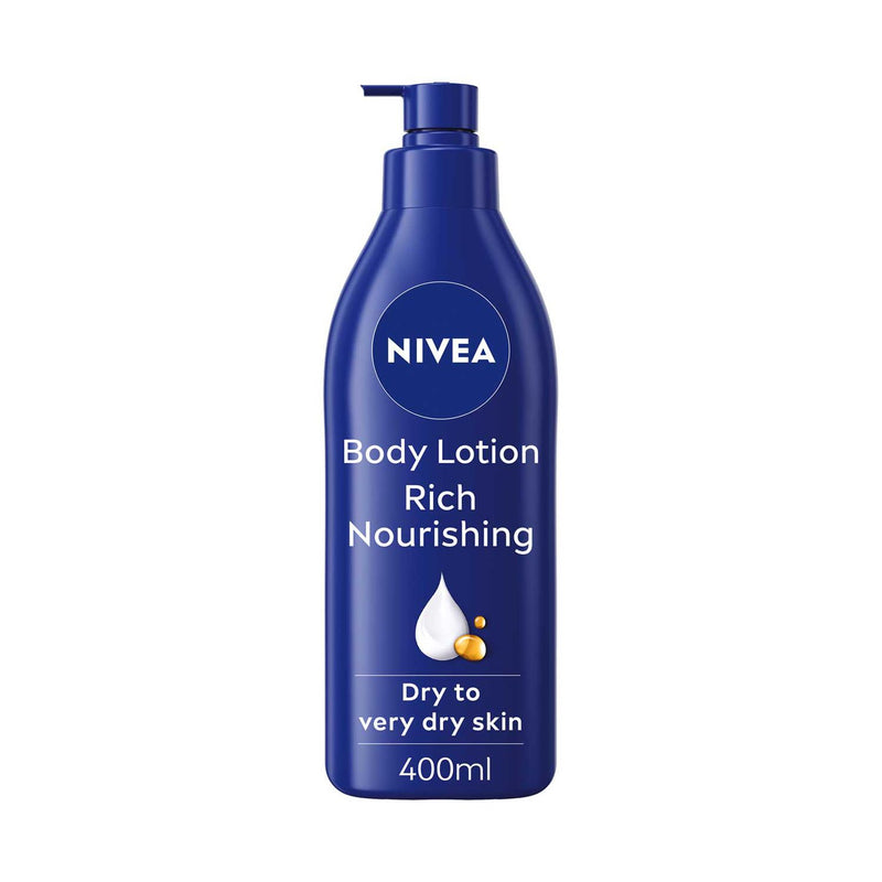 NIVEA Körperlotion reichhaltig nährend 400ml - Britisches Produkt
