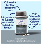Boots calcium magnesium vitamin d supplement 180 tablets - British product