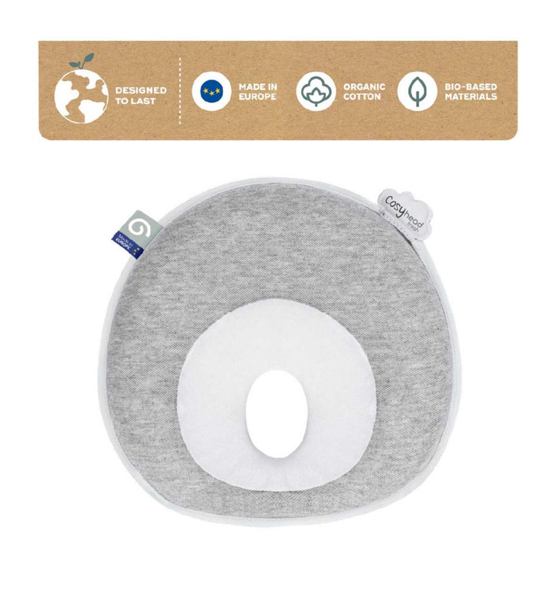 Babymoov Cosyhead Fresh Smokey Head Support Pillow - British product