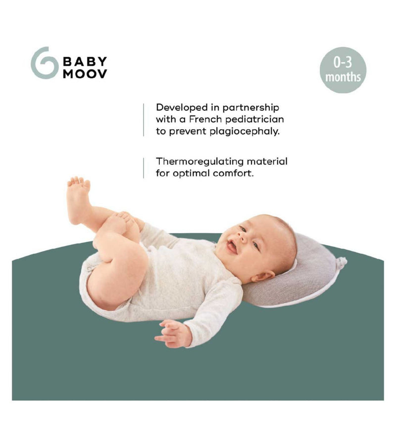 Babymoov Cosyhead Fresh Smokey Head Support Pillow - British product