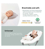 Babymoov Cosyhead Fresh Smokey Head Support Pillow - British product
