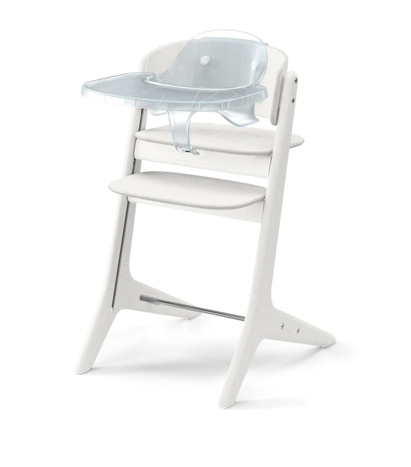 Cybex LEMO White Wood Highchair 3-in-1 Set (British brand)