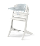 Cybex LEMO White Wood Highchair 3-in-1 Set (British brand)
