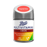 Boots Boots Multivitamins with Iron Tablets 90 (3 month supply)- Buy online at McGrocer