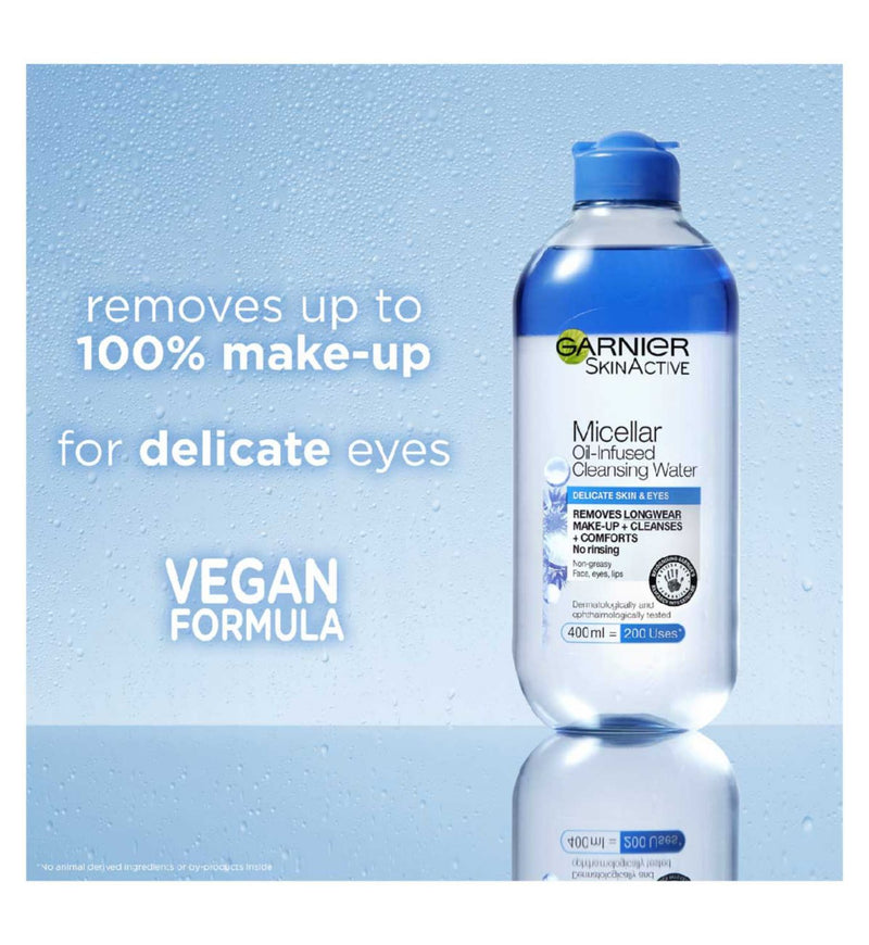 Garnier Mizellenwasser für empfindliche Haut 400ml, importiert aus Großbritannien