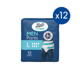 Boots Boots Staydry Men Incontinence Pants Large 12 Pack- Buy online at McGrocer