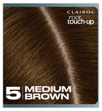 Clairol root touch-up teinture permanente pour cheveux marron moyen 30ml (marque britannique)