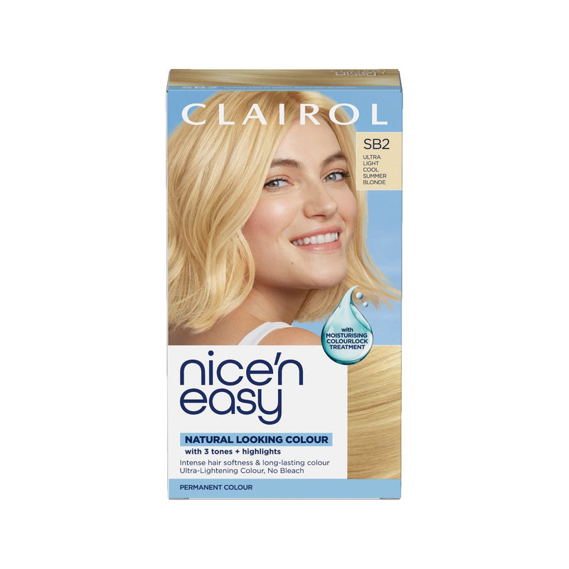 Clairol Ultra Light Summer Blonde hair dye 177ml, imported from the UK