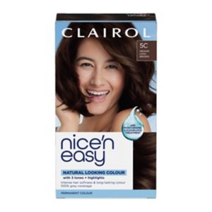 Clairol Hair Dye Medium Cool Brown 177ml - British product