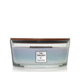 WoodWick Calming Retreat Trilogy Kerze (britische Marke)