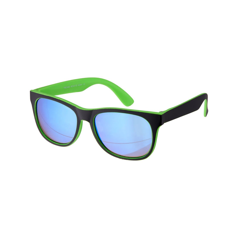 Boots Kids Sunglasses Matt Black Green Frame - British product