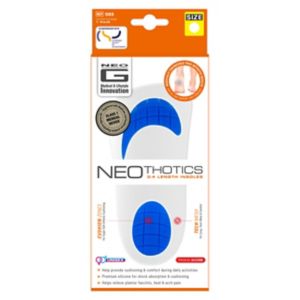 Neo G NeoThotics 3/4 Length Insoles Medium, imported from the UK