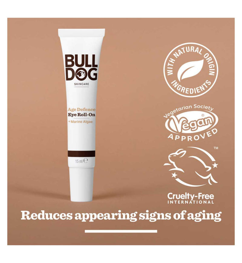 Bulldog Age Defence Eye Roll-On For Men 20ml - British product