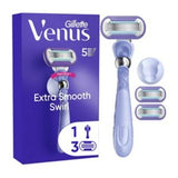 Boots Gillette Venus Extra Smooth Swirl 5 Blade Women's Razor Starter Kit with Refills- Buy online at McGrocer