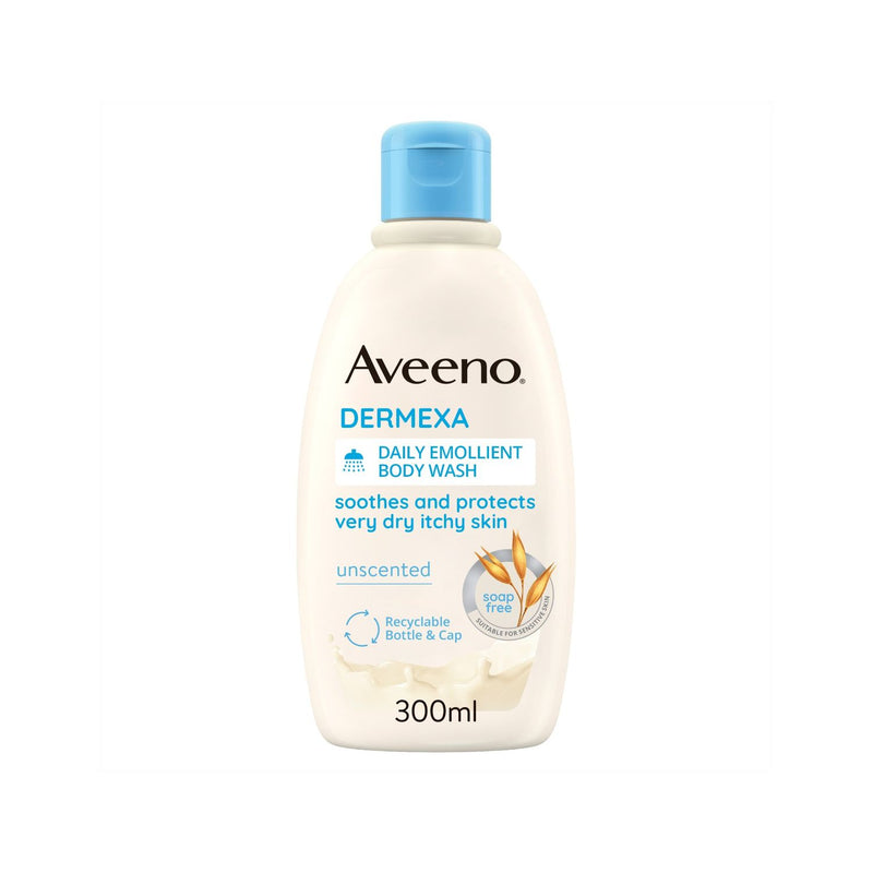 Aveeno Dermexa Daily Emollient Body Wash 300ml - British product