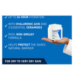 CeraVe Moisturising Cream Pot Hyaluronic Acid Ceramides 454g - British product