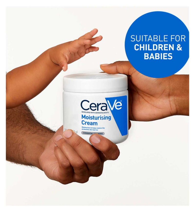 CeraVe Moisturising Cream Pot Hyaluronic Acid Ceramides 454g - British product