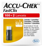 Accu-Chek FastClix lancets 100+2 for blood testing (British brand)