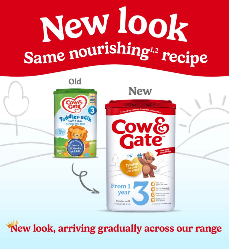 Cow & Gate Toddler Milk 3 Stage 800g - British product