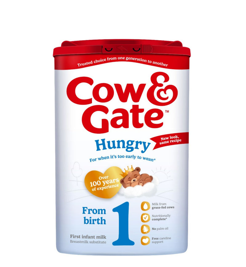 Cow & Gate Hungry First Infant Formula 800g - British product