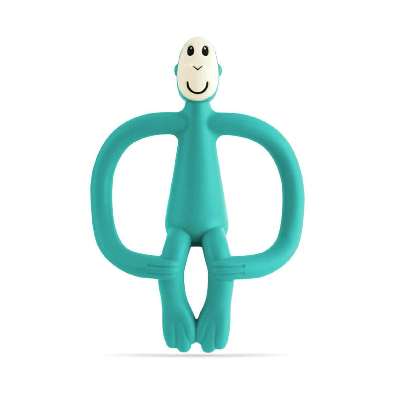 Matchstick Monkey green teething toy, imported from the UK