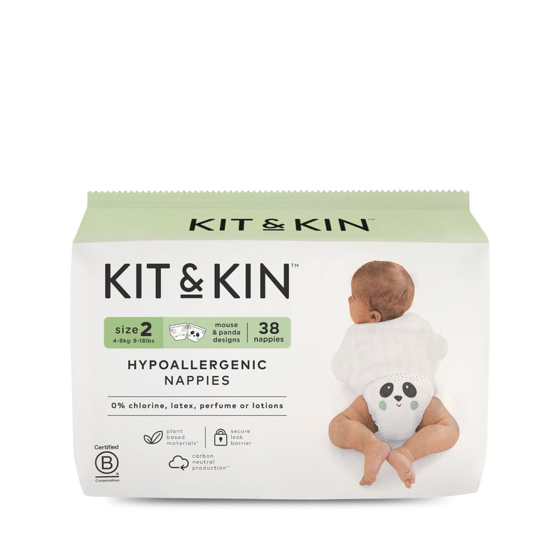 Kit & Kin Size 2 nappies 38 pack, UK version
