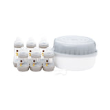 MAM Easy Start baby bottle and microwave steriliser set - British product