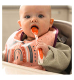 Nuby weaning spoons 6 pack, baby feeding spoons - British product