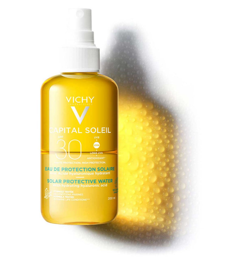 Vichy Sun Protection Spray SPF30 Hyaluronic Acid 200ml (British brand)