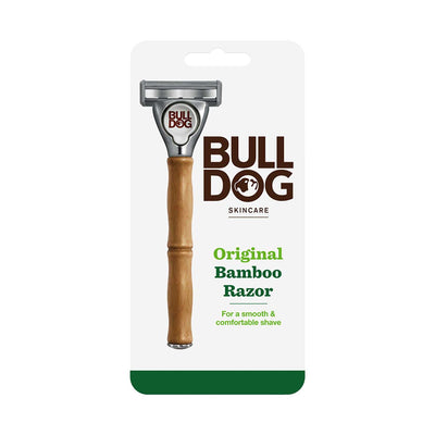 Bulldog Skincare Original Bamboo Razor With 2 Blade Refills