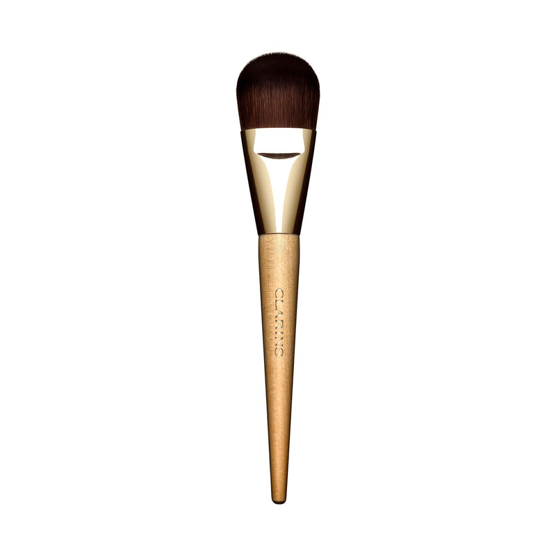 Clarins foundation brush with synthetic bristles (British brand)