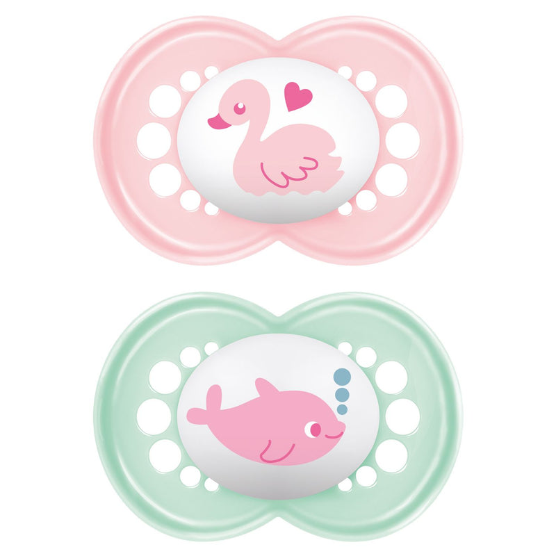 MAM Original Soother 16+ Month Pink, imported from the UK